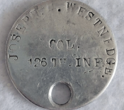 Colonel Westnedge's Dog Tag