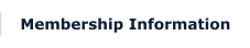 Membership Information