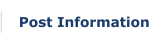 Post Information