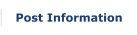 Post Information