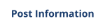 Post Information
