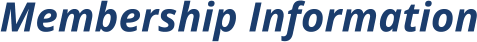 Membership Information